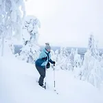 Otso, Kahden Makuuhuoneen Kelomoekki, Lukuisten Polkujen, Polkupyoeraereitin Sekae Kalaisan Tunturilammen Vieressae Syöte