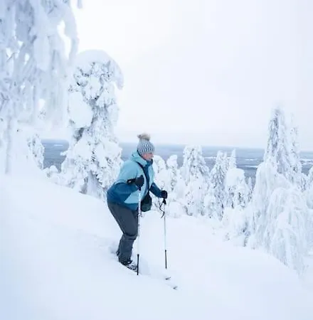 Otso, Kahden Makuuhuoneen Kelomoekki, Lukuisten Polkujen, Polkupyoeraereitin Sekae Kalaisan Tunturilammen Vieressae Syote
