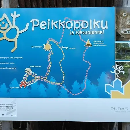 Otso, Kahden Makuuhuoneen Kelomoekki, Lukuisten Polkujen, Polkupyoeraereitin Sekae Kalaisan Tunturilammen Vieressae *