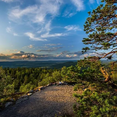 Otso, Kahden Makuuhuoneen Kelomoekki, Lukuisten Polkujen, Polkupyoeraereitin Sekae Kalaisan Tunturilammen Vieressae Chalet