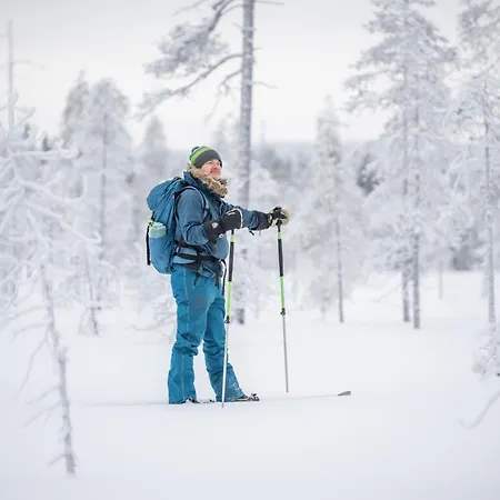 Otso, Kahden Makuuhuoneen Kelomoekki, Lukuisten Polkujen, Polkupyoeraereitin Sekae Kalaisan Tunturilammen Vieressae Chalet *