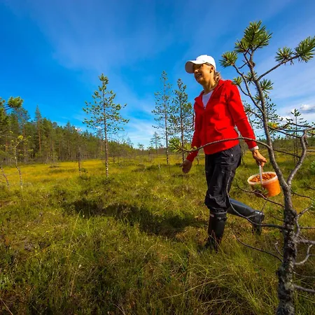 Chalet Otso, Kahden Makuuhuoneen Kelomoekki, Lukuisten Polkujen, Polkupyoeraereitin Sekae Kalaisan Tunturilammen Vieressae Syöte