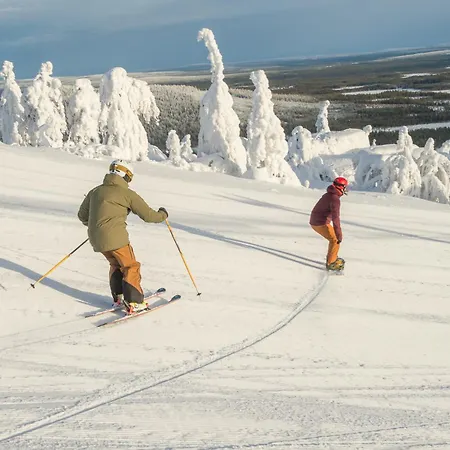 Otso, Kahden Makuuhuoneen Kelomoekki, Lukuisten Polkujen, Polkupyoeraereitin Sekae Kalaisan Tunturilammen Vieressae * Syöte
