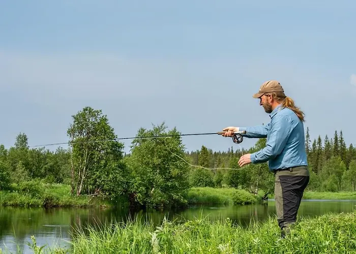 Otso 29, Kahden Makuuhuoneen Moekki Syoetteellae Valaistun Ladun Vieressae Alpstuga Syöte