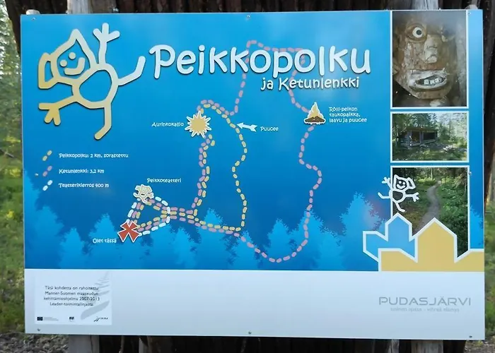 Otso 29, Kahden Makuuhuoneen Moekki Syoetteellae Valaistun Ladun Vieressae *