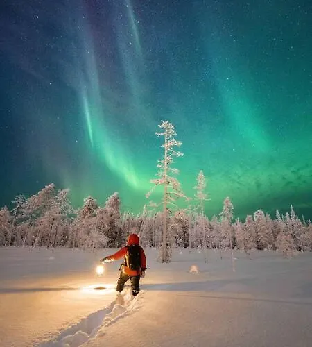 Otso 29, Kahden Makuuhuoneen Moekki Syoetteellae Valaistun Ladun Vieressae