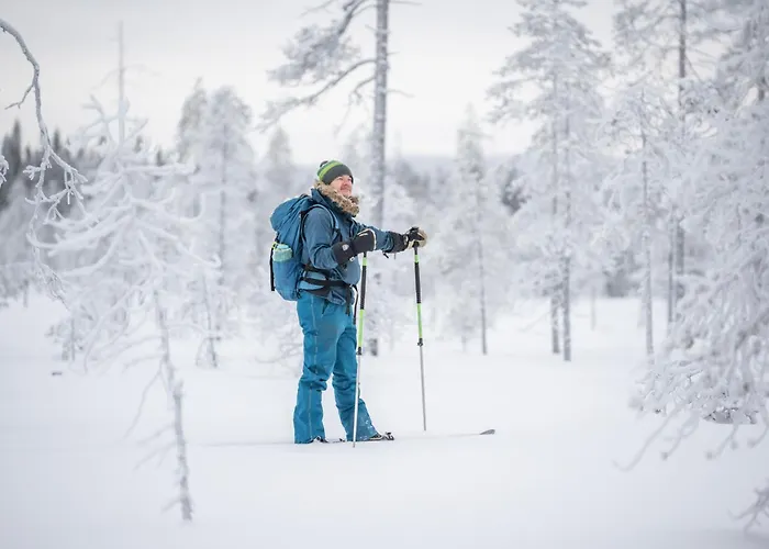 Otso 29, Kahden Makuuhuoneen Moekki Syoetteellae Valaistun Ladun Vieressae Alpstuga *