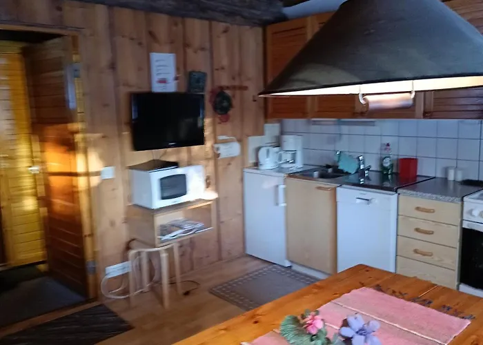 Alpstuga Otso 29, Kahden Makuuhuoneen Moekki Syoetteellae Valaistun Ladun Vieressae